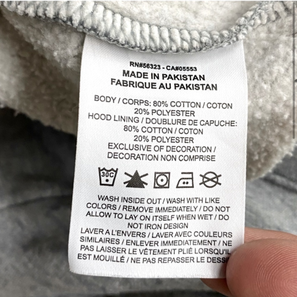 Nike Grey Hoodie M - Picture 4 of 13